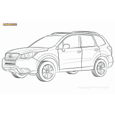 Powerflex bushes Subaru Forester SJ (2012 - 2018) - BUN-PF-00966