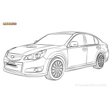 Powerflex bushes Subaru Legacy BM, BR (2009 - 2014) - BUN-PF-00975
