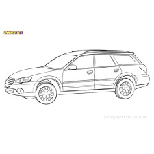 Powerflex bushes Subaru Outback (2003 - 2009) - BUN-PF-00979