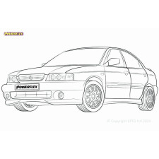 Suzuki Baleno Powerflex Silentblokken (1995 - 2007) - BUN-PF-00985