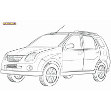 Suzuki Ignis Powerflex Silentblocks (2000-2008) - BUN-PF-00986