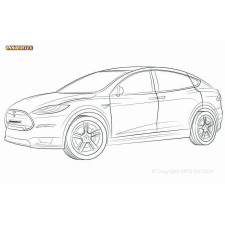 Boccole Powerflex Tesla Model X (2015-) - BUN-PF-00996