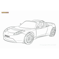 Powerflex bushes Tesla Roadster (2008-2012) - BUN-PF-00998