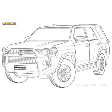 Boccole Powerflex Toyota 4Runner Mk5 (2009 - ) - BUN-PF-01000