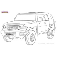 Boccole Powerflex Toyota FJ Cruiser (2006 - 2014) - BUN-PF-01018