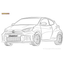 Powerflex bushes Toyota GR Yaris (2020-2024) - BUN-PF-01022