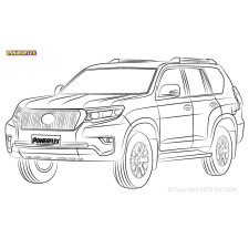 Boccole Powerflex Toyota Land Cruiser Prado J150 (2009 -) - BUN-PF-01029