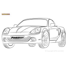Boccole Powerflex Toyota MR2 Gen3 ZZW30 (2000 - 2006) - BUN-PF-01031