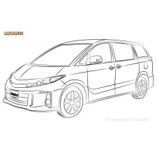 Silentblocuri Powerflex pentru Toyota Previa / Estima / Tarago (2006 -) - BUN-PF-01036