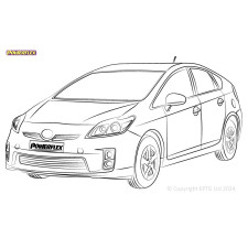 Boccole Powerflex Toyota Prius (2010 - 2011)