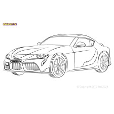 Powerflex bushes Toyota Supra Mk5 A90/J29 (2019 -) - BUN-PF-01044