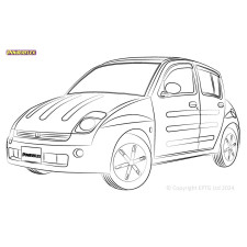 Powerflex bushes Toyota WiLL Vi (2001 - 2002) - BUN-PF-01048