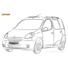 Boccole Powerflex Toyota Yaris Verso (1999-2005) - BUN-PF-01050