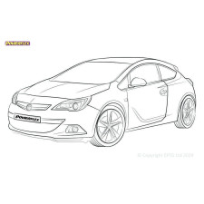 Boccole Powerflex Opel Astra MK6 - Astra J (2010 - 2015) - BUN-PF-00728 - BUN-PF-00728