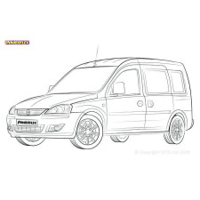 Powerflex Silentblocks Opel Combo C (2001 - 2011) - BUN-PF-00734 - BUN-PF-00734