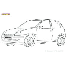 Powerflex bushes Opel Corsa B (1993-1997) - BUN-PF-00737 - BUN-PF-00737
