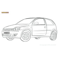 Powerflex bushes Opel Corsa C (2000-2006) - BUN-PF-00739 - BUN-PF-00739