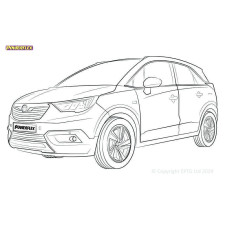 Boccole Powerflex Opel Crossland (2017-) - BUN-PF-00742 - BUN-PF-00742