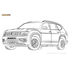 Boccole Powerflex Volkswagen Atlas (2017-) - BUN-PF-01064