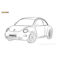 Silentblocs Powerflex Volkswagen Kever & Cabrio 2WD (1998-2011) - BUN-PF-01065