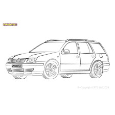 Boccole Powerflex Volkswagen Bora 2WD (1999 - 2005) - BUN-PF-01069