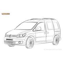 Boccole Powerflex Volkswagen Caddy Mk3.5 Type 2K (06/2010 - 2020) - BUN-PF-01075