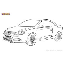 Boccole Powerflex Volkswagen Eos 1F (2006-2016) - BUN-PF-01080