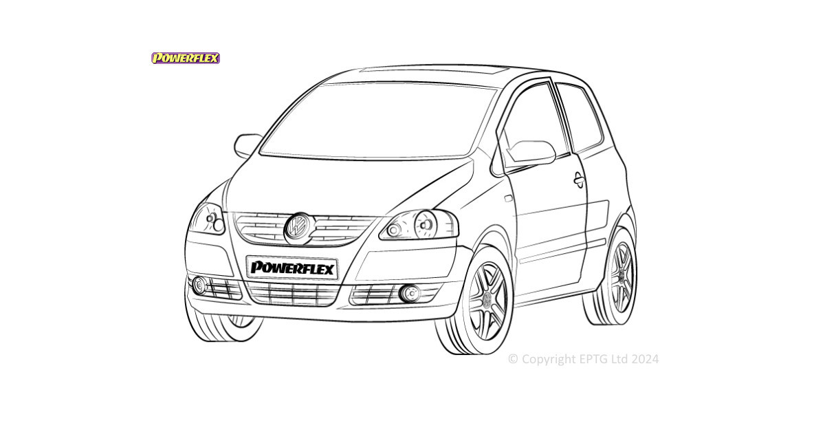 Powerflex bushes Volkswagen Fox (2003 - 2014)