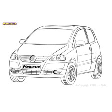 Volkswagen Fox Powerflex Silentblocks (2003 - 2014) - BUN-PF-01082