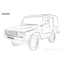 Powerflex bushes Volkswagen Iltis (1978 - 1988) - BUN-PF-01102