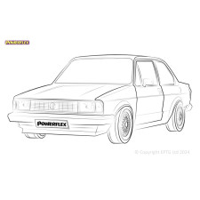Powerflex Silentblocks Volkswagen Jetta MK1 A1 (1979-1984) - BUN-PF-01103