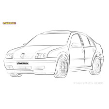 Powerflex bushes Volkswagen Jetta MK4 A4 2WD (1999-2005) - BUN-PF-01106
