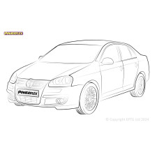 Powerflex Silentblocks Volkswagen Jetta MK5 A5 1K (2005-2010) - BUN-PF-01108
