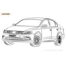 Powerflex bushes Volkswagen Jetta MK6 A6 Multi-Link (2011 - 2018) - BUN-PF-01109