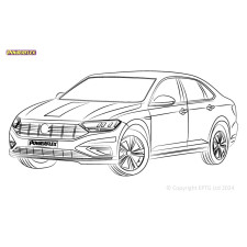 Powerflex bushes Volkswagen Jetta MK7 A7 Multi-Link (2018-) - BUN-PF-01111