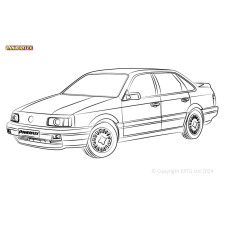 Boccole Powerflex Volkswagen Passat B3/B4 2WD (1988 - 1996) - BUN-PF-01114