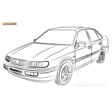 Boccole Powerflex Volkswagen Passat B3/B4 Syncro 4WD (1988 - 1996) - BUN-PF-01115