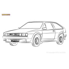 Powerflex bushes Volkswagen Scirocco MK1/2 (1973 - 1992)