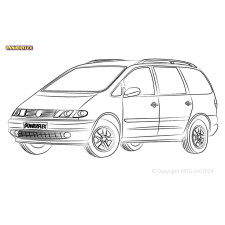 Powerflex bushes Volkswagen Sharan MK1 (1995 - 2010) - BUN-PF-01128