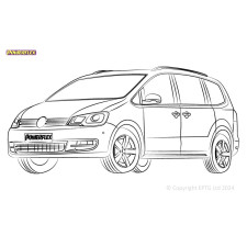 Powerflex bushes Volkswagen Sharan MK2 (2010-) - BUN-PF-01129