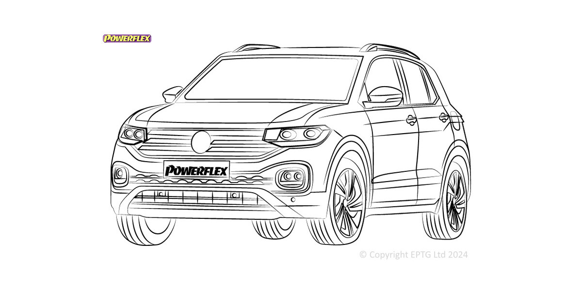 Boccole Powerflex Volkswagen T-Cross (2018-)