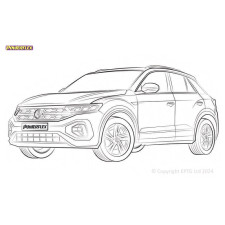 Powerflex bushes Volkswagen T-Roc 4-Motion inc R (2018-) - BUN-PF-01144