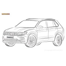 Powerflex bushes Volkswagen Tiguan AD/BW MK2 (2017-) - BUN-PF-01138