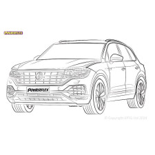 Powerflex bushes Volkswagen Touareg (2018-) - BUN-PF-01139