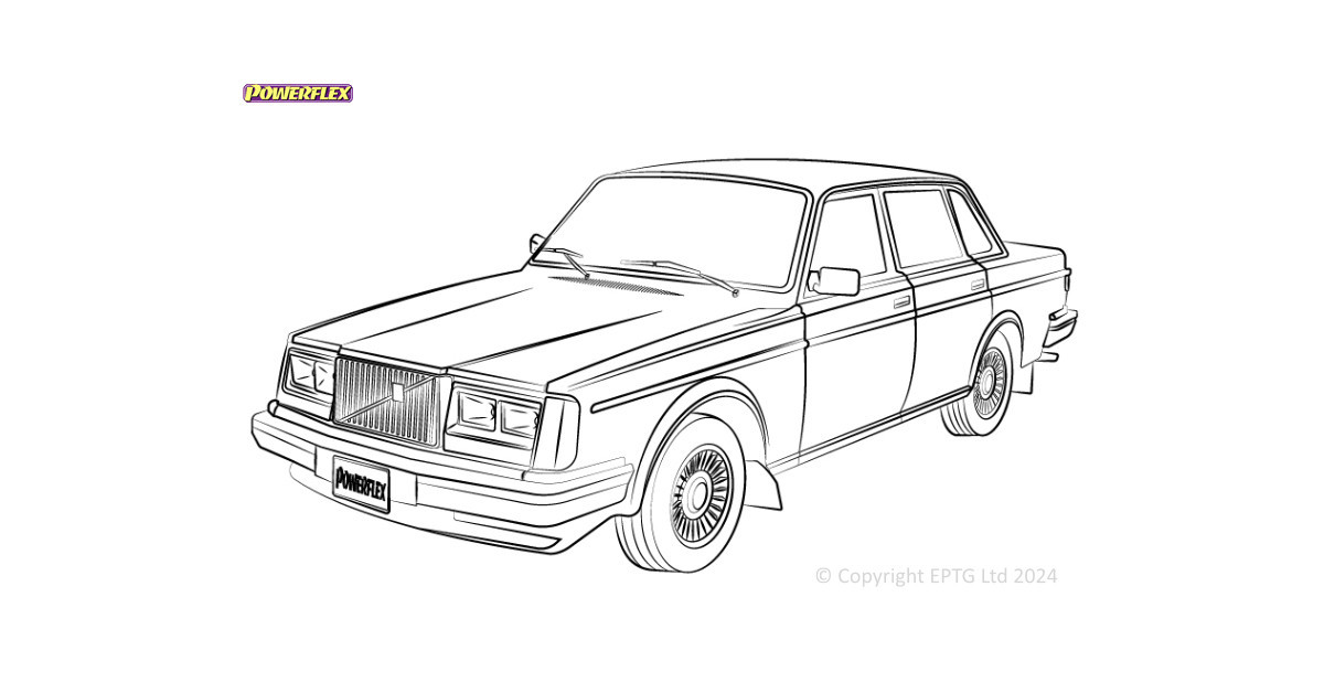 Boccole Powerflex Volvo 240 (1975 - 1993)
