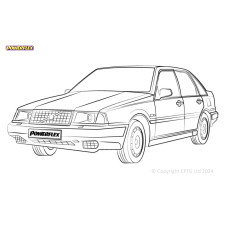 Silentblocs Powerflex Volvo 400-serie (1986 - 1997) - BUN-PF-01151