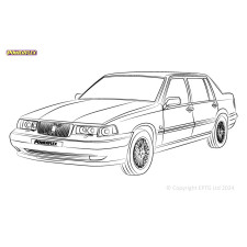 Powerflex bushes Volvo 960 (1995 - 1997) - BUN-PF-01153