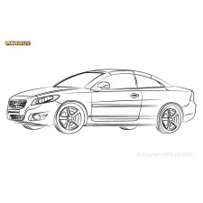 Boccole Powerflex Volvo C70 (2006 - 2013) - BUN-PF-01156