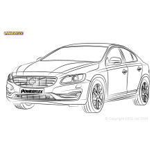 Powerflex bushes Volvo S60 2WD (2010 - 2018) - BUN-PF-01160