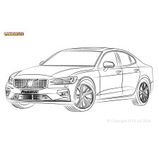 Silentblocs Powerflex Volvo S60/V60 (2018 - heden) - BUN-PF-01163